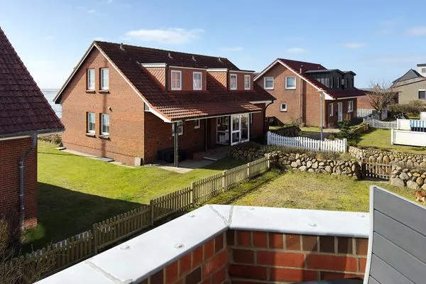 Balkon Haus *Südspitze 18* Ferienwohnung Südspitze 18/6 - Meerblick