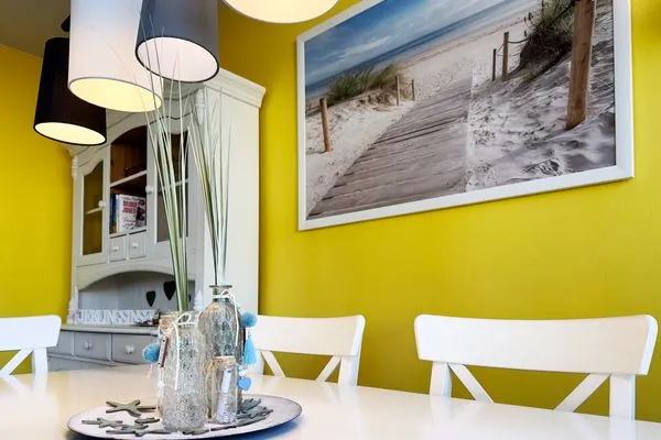 Dekoratives Detail Haus Nordenlicht Ferienwohnung „Willkommen bei den Hartmanns"