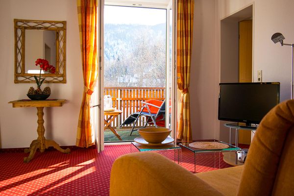 Ferienhaus Reiter Ferienwohnung Frauenschuh Ferienwohnungen in Füssen - Wohnzimmer