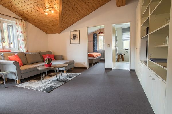 Ferienhaus Reiter Ferienwohnung Steinrose Ferienwohnungen in Füssen - Wohnzimmer