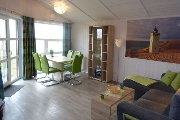 Living room Dänisches Ferienhaus am Salzhaff, Haus Wassermann