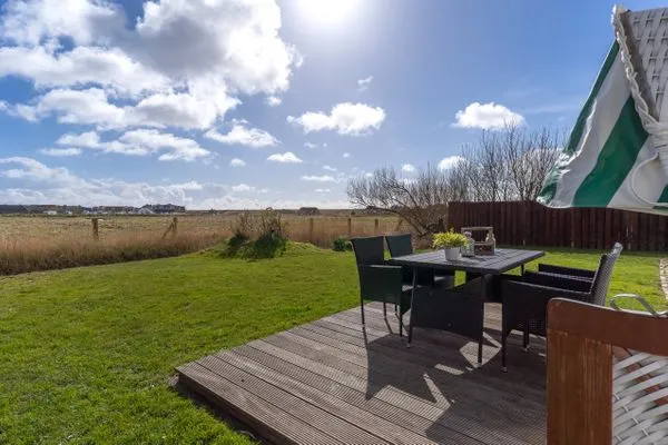 Fischerhaus am Strand Appartement Gartenwohnung SPO Ording - 