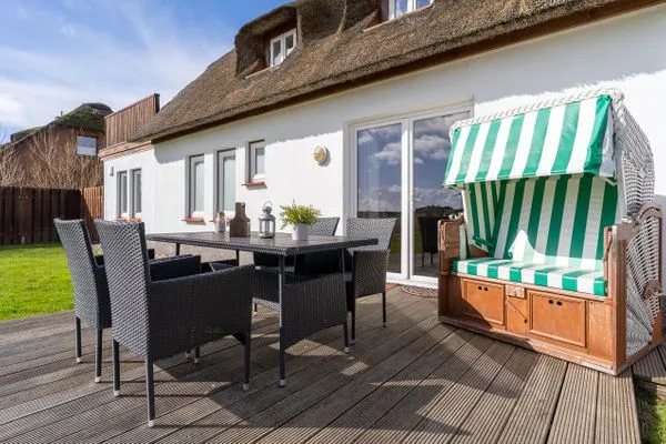 Fischerhaus am Strand Appartement Gartenwohnung SPO Ording - 