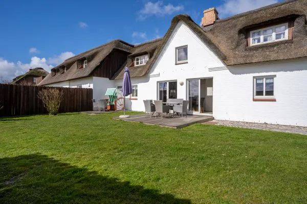 Fischerhaus am Strand Reetdachhaus Friesenhaus SPO Ording - 