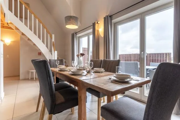 Fischerhaus am Strand Reetdachhaus Friesenhaus SPO Ording - 