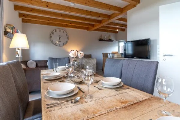 Fischerhaus am Strand Reetdachhaus Friesenhaus SPO Ording - 