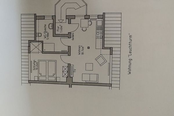  Haus Sturmvogel Whg. 5 Leuchtturm Wittdün - 