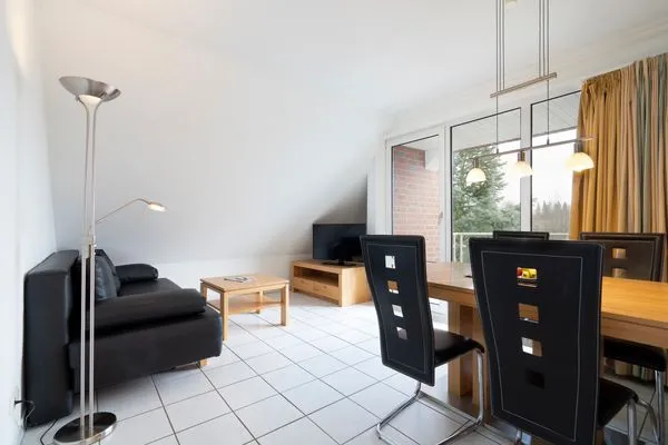Wohnzimmer Wohnpark am Mühlenteich Ferienwohnung Nr. 17