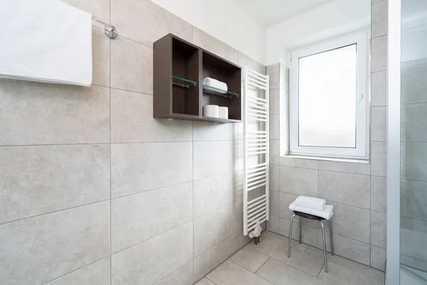 Badezimmer Wohnpark am Mühlenteich Ferienwohnung Nr. 17