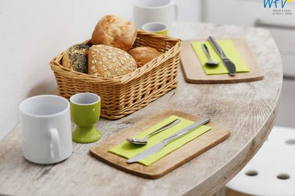 Küche / Küchenzeile Haus am alten Leuchtturm Ferienwohnung 8