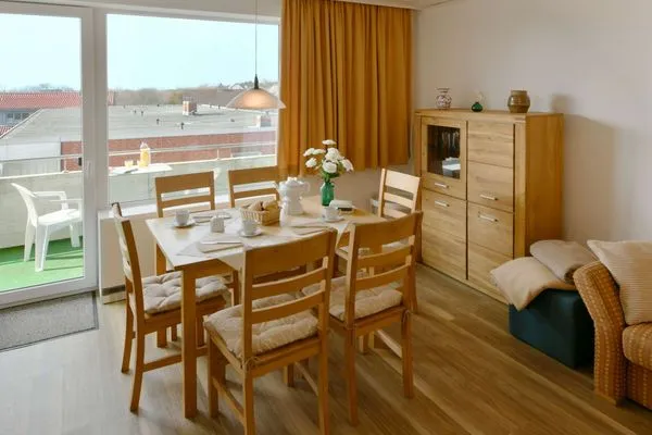 Wohnzimmer Haus am alten Leuchtturm Ferienwohnung 8