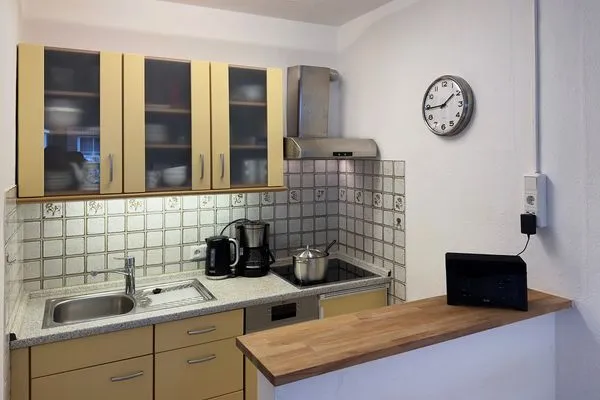 Küche / Küchenzeile Huus Heverknob Ferienwohnung *Strandlöper*