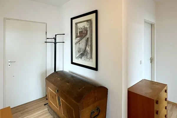 Korridor der Ferienwohnung Buchholtz in Wittdün auf Amrum Haus Nordenlicht Ferienwohnung „Dr. Buchholtz"