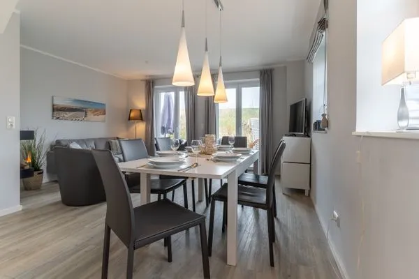Quartier Deich-4 Ferienhaus Quartier Deich 4 Dünengold SPO Ording - 