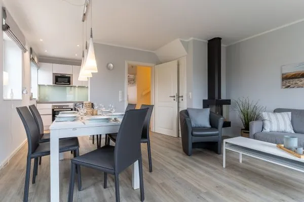 Quartier Deich-4 Ferienhaus Quartier Deich 4 Dünengold SPO Ording - 