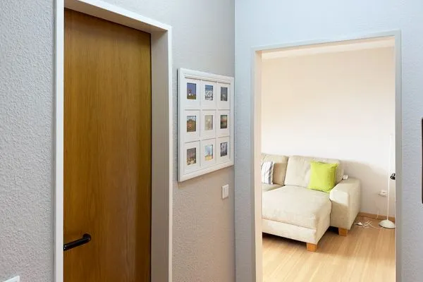 Korridor in der Ferienwohnung Gaubenkieker des Hauses Südspitze 17 in Wittdün auf Amrum Haus *Südspitze 17* Ferienwohnung *Gaubenkieker*