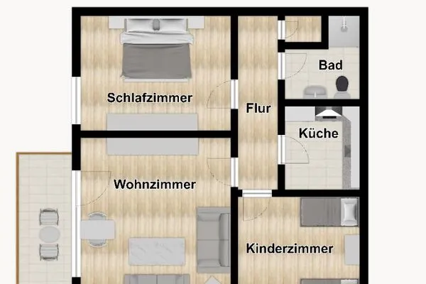 Grundriss Haus Bonhuis Ferienwohnung Bahnhofspark