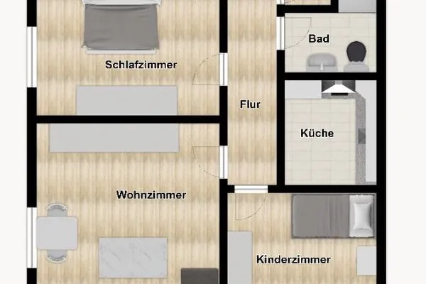 Grundriss Haus Bonhuis Ferienwohnung Leuchtturmblick