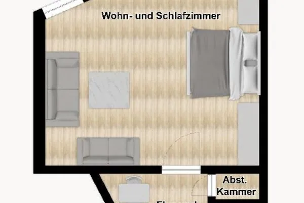 Grundriss Haus Bonhuis Ferienwohnung Lütje Park