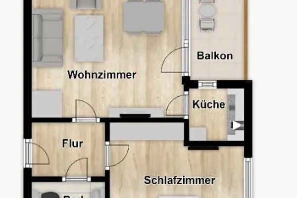 Grundriss Haus Elisabeth-Anna-Straße 28 Ferienwohnung Minette