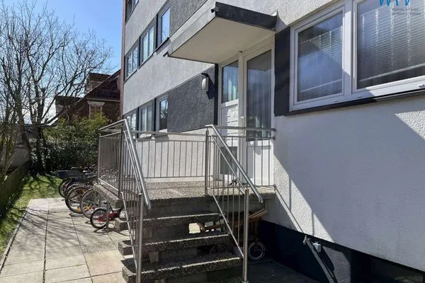 Fassade / Eingang Haus am alten Leuchtturm Ferienwohnung 8