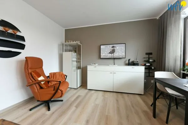 Wohnzimmer Haus Meeresluft Ferienwohnung 18