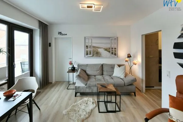 Wohnzimmer Haus Meeresluft Ferienwohnung 18