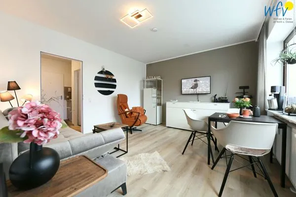 Wohnzimmer Haus Meeresluft Ferienwohnung 18