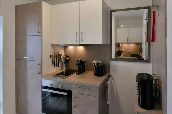 Küche / Küchenzeile Haus Meeresluft Ferienwohnung 18