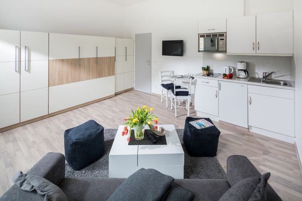  Haus Bielefeld Appartement 5  - Wohnzimmer