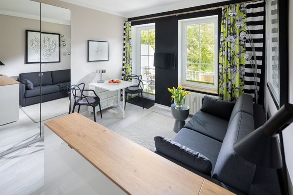  Haus Bielefeld Appartement 22 Norderney - Wohnzimmer