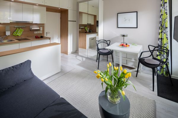  Haus Bielefeld Appartement 22 Norderney - Wohnzimmer