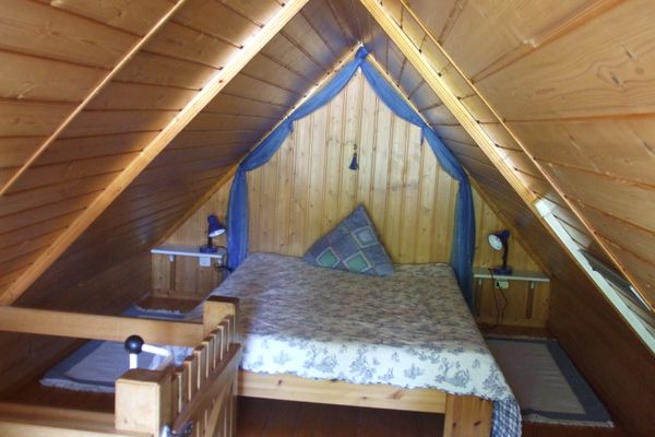  Darßer Ferienkate Wieck - Schlafzimmer