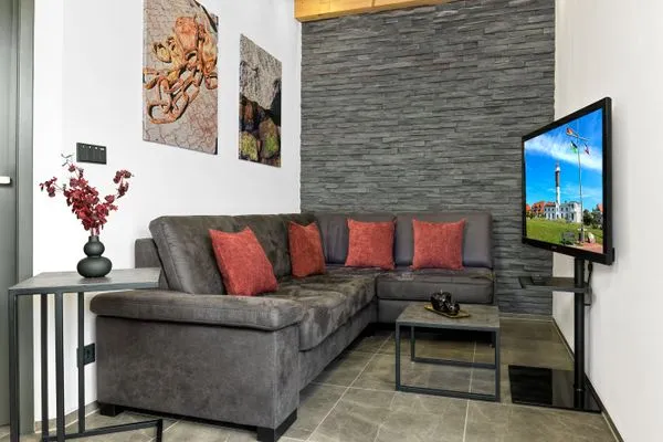 Wohnzimmer  Haus Muschelperle