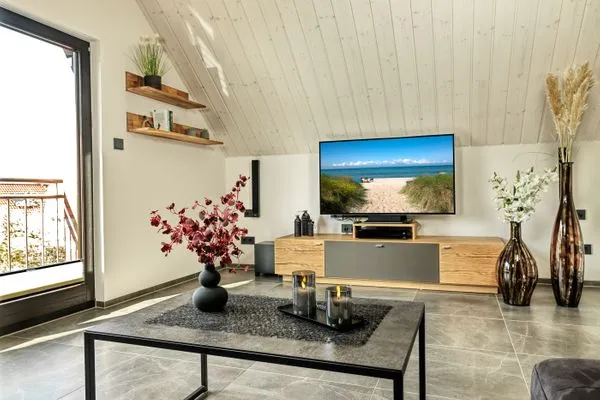 Wohnzimmer  Haus Muschelperle