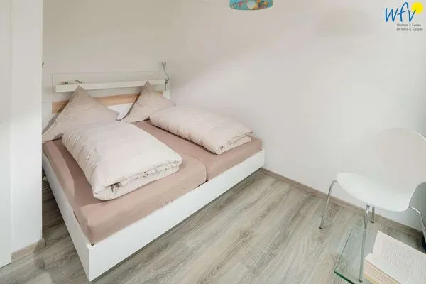 Schlafzimmer Villa Düna Ferienwohnung 3