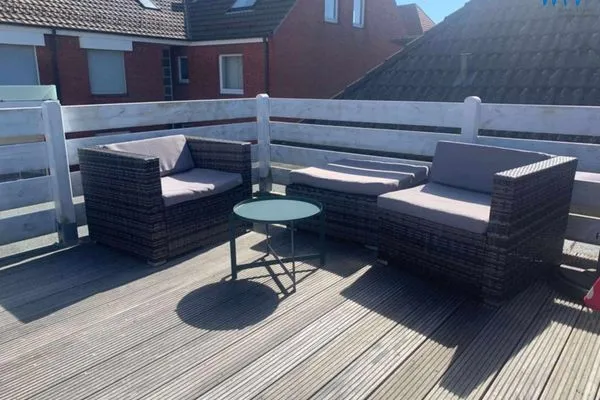 Balkon Villa Düna Ferienwohnung 3