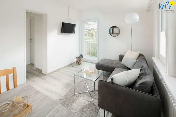 Wohnzimmer Villa Düna Ferienwohnung 3