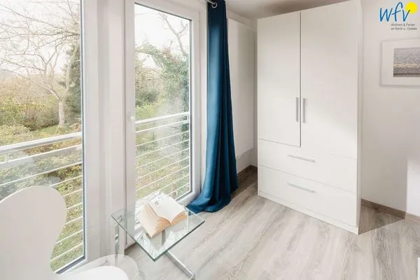 Schlafzimmer Villa Düna Ferienwohnung 3