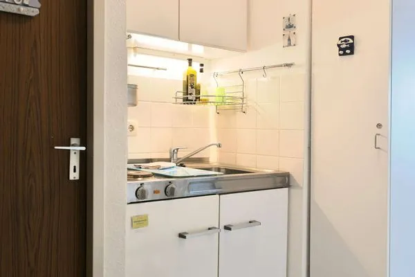 Küche / Küchenzeile Haus Seeluft Ferienwohnung 10