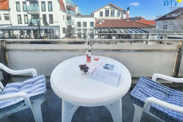 Balkon Haus Seeluft Ferienwohnung 10