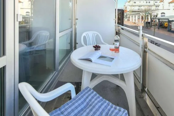 Balkon Haus Seeluft Ferienwohnung 10