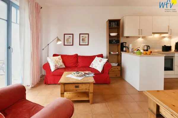 Wohnzimmer Villa Sommertraum Ferienwohnung Meereslust