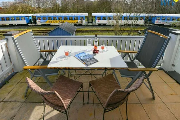 Balkon Villa Sommertraum Ferienwohnung Meereslust