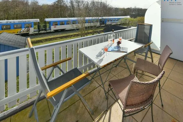 Balkon Villa Sommertraum Ferienwohnung Meereslust