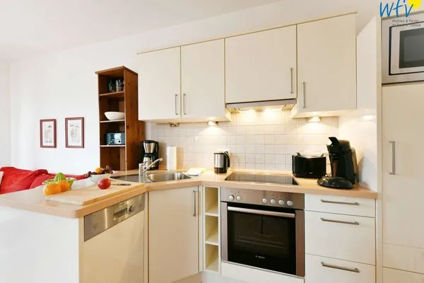 Küche / Küchenzeile Villa Sommertraum Ferienwohnung Meereslust