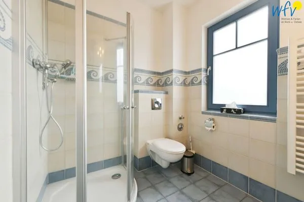 Badezimmer Villa Sommertraum Ferienwohnung Meereslust
