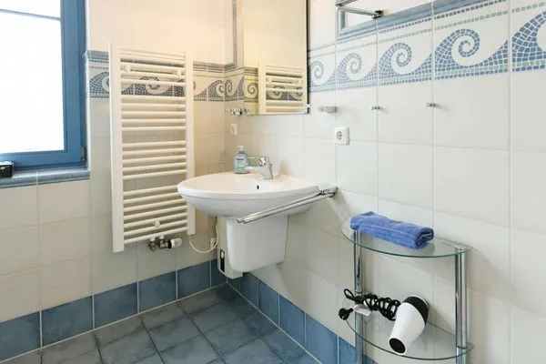 Badezimmer Villa Sommertraum Ferienwohnung Meereslust