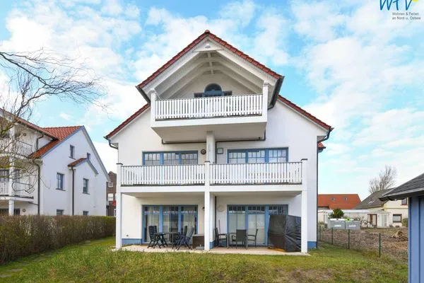 Hauptansicht Villa Sommertraum Ferienwohnung Meereslust