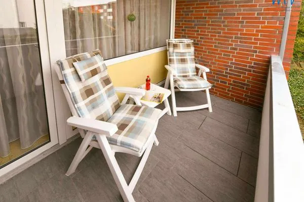 Balkon Haus Elisabeth-Anna-Straße 28 Ferienwohnung Minette